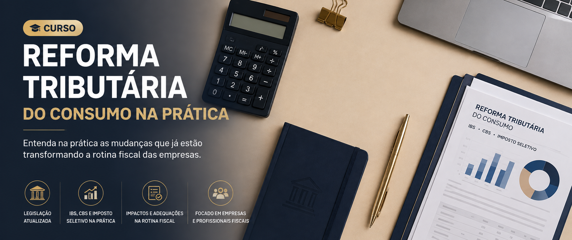 Capa do curso Curso Reforma Tributária do Consumo na Prática